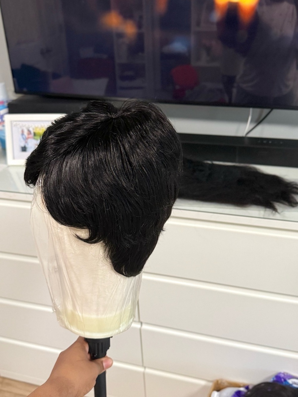 Pixie human hair